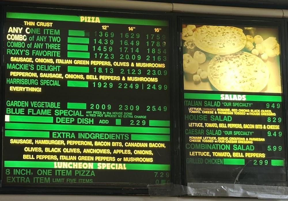 Mackie's Pizza Menu image 1